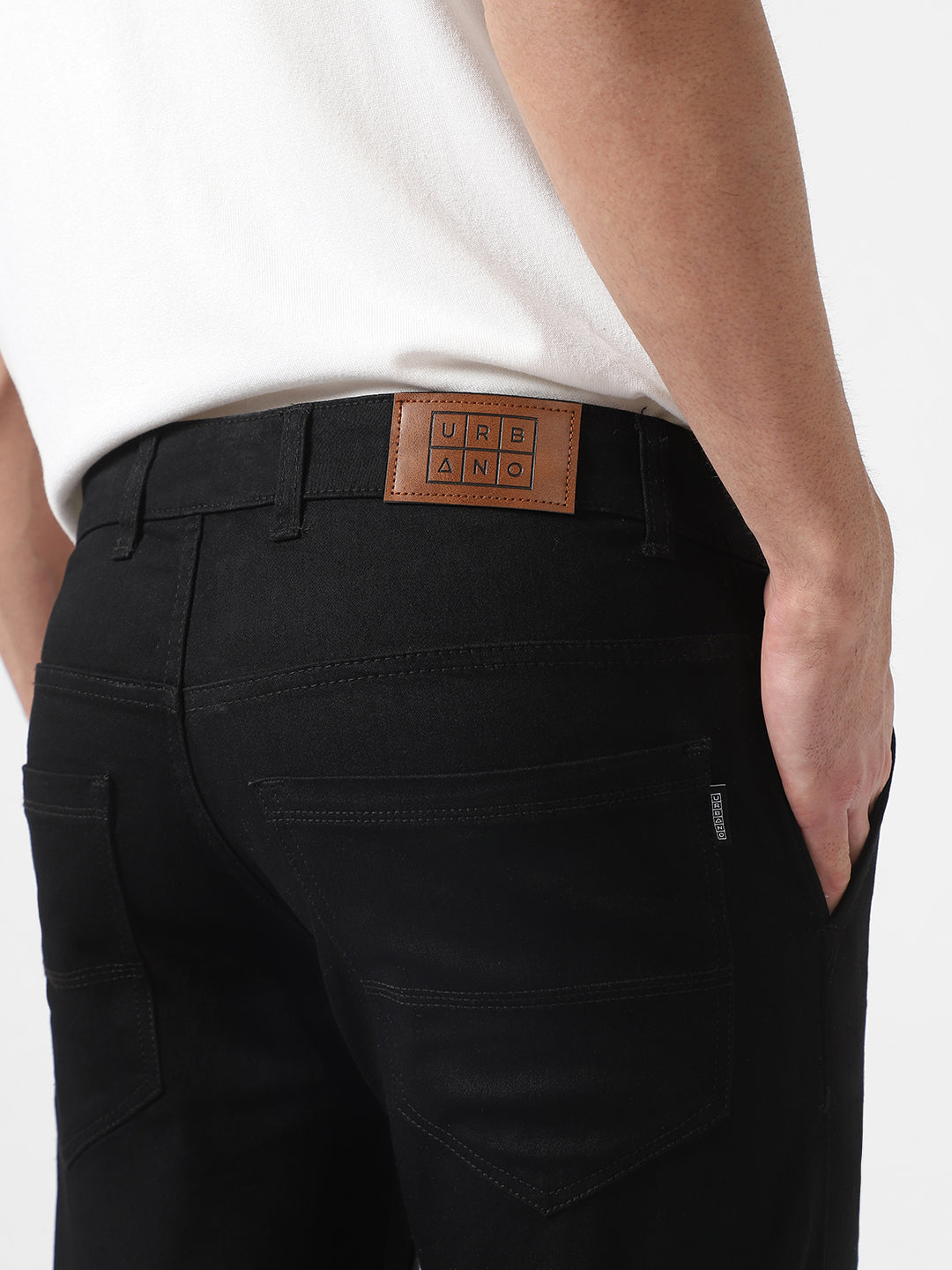 Slim Men Black Jeans