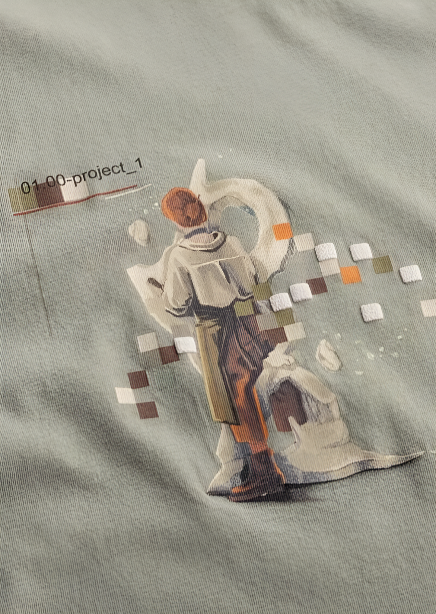 Pixel Vision Graphic T-Shirt