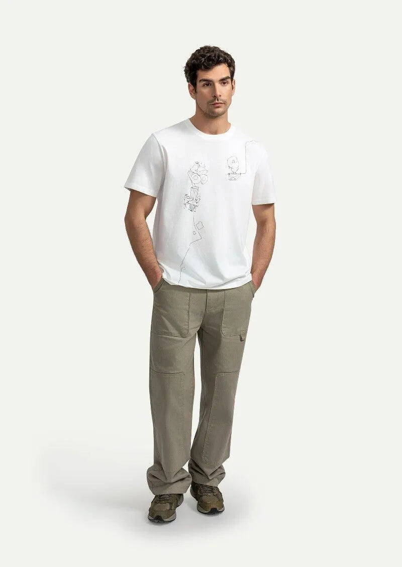 The Abstract Sketch Art T-Shirt