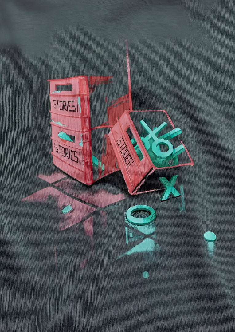 Neon Chaos Street Art T-Shirt