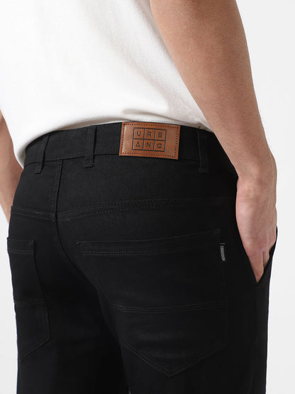 Slim Men Black Jeans