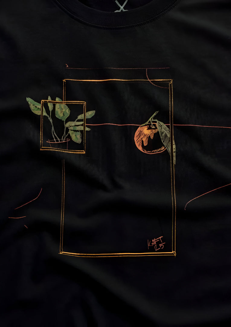 Midnight Window Graphic T-Shirt