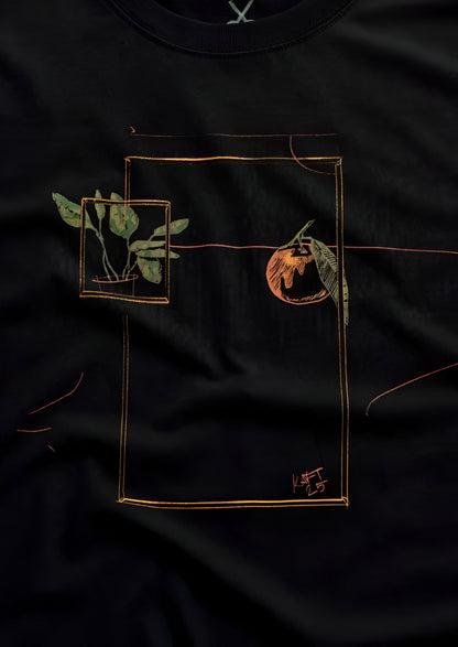 Midnight Window Graphic T-Shirt