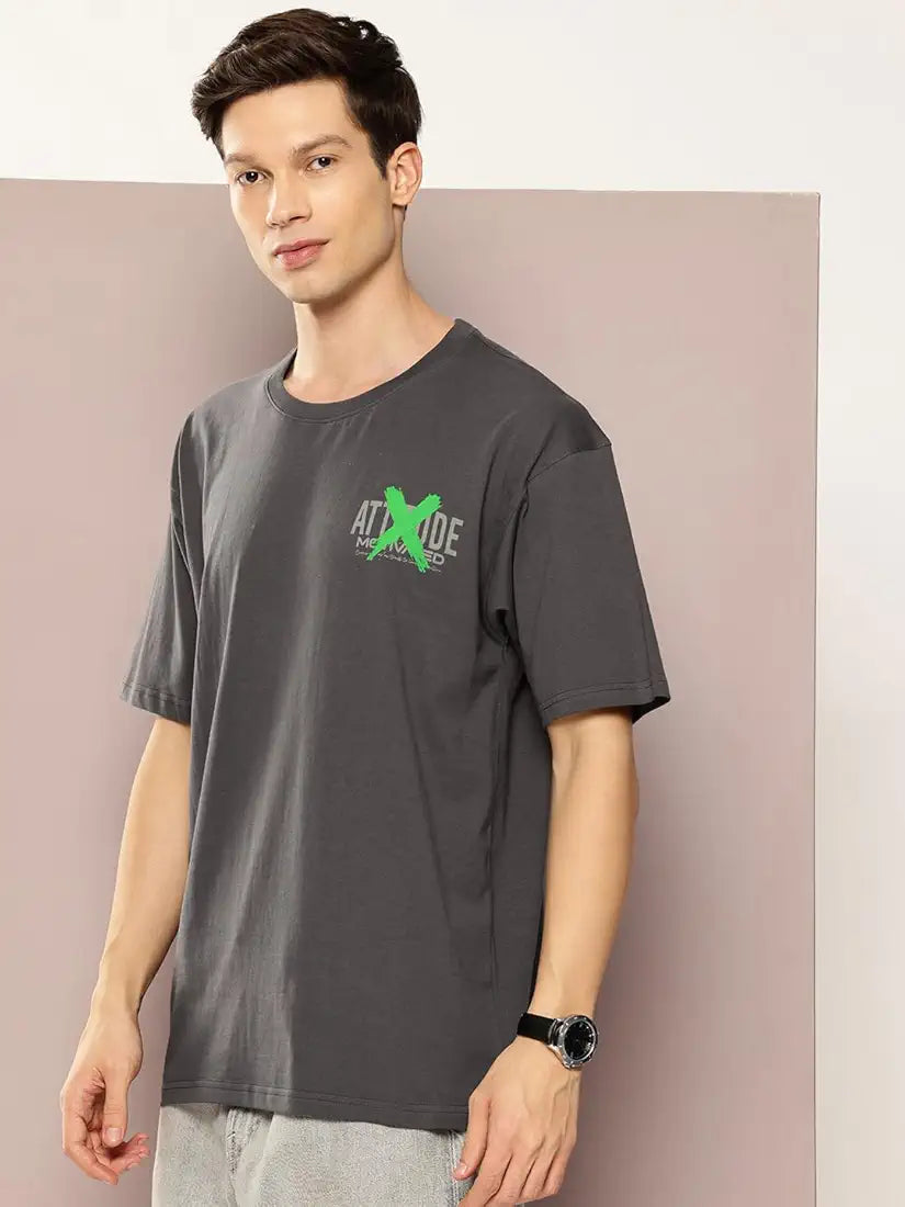 Dark Grey Oversized T-Shirt